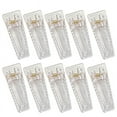 thumbnail image 1 of ZPAQI Set of 10 Clear Hair Grips Clear Acrylic Hair Grips DIY Hair Accessories, 1 of 21