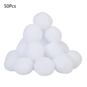 NimJoy Indoor Snowballs W/Stickers for Kids Snow Fight & Juggling  Games,55PCS