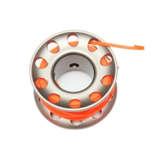 ZPAQI Snorkeling Finger Reel Diving Spool Finger Reel with Stainless Bolt Snap Hook