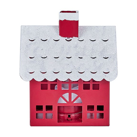 ZPAQI Snowhouse Candle Holder Christmas Decorations Prayer Candle Stand for Table