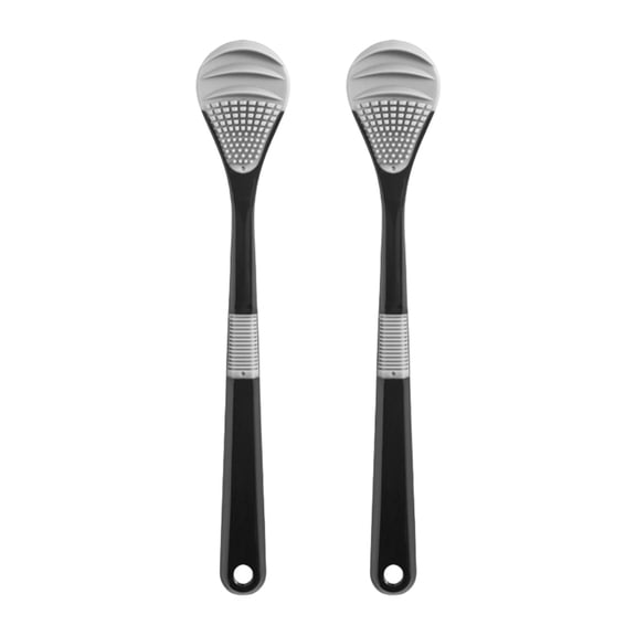 ZPAQI Soft Bristle Tongue Brush Tongue Scrubber For Daily Use And Travel Convenience