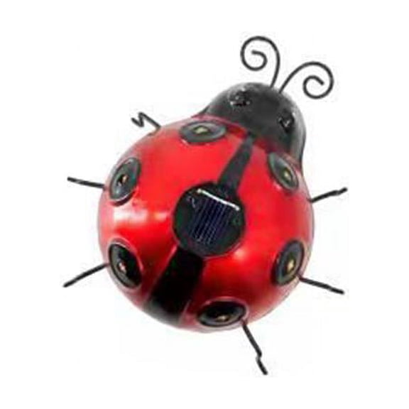 ZPAQI Solar LED Light for Courtyard Landscape Outdoor Ladybug Solar Lamp for Garden