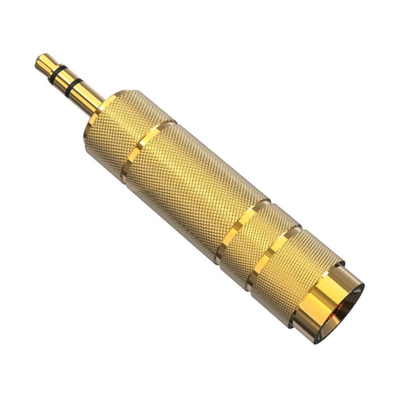 ZPAQI Sound Converter 6.5mm Male to 3.5mm Female/3.5mm Male to 6.5mm Female Port