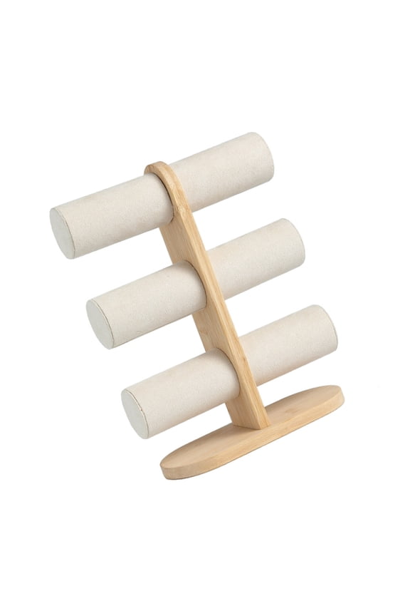 Space Saving Jewelry Presentation Rack Display Shelf for Bracelets and Rings