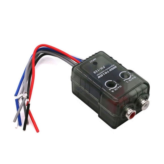ZPAQI Stable-performance Hi-Low Converter High to Low Frequency Audio RCA Adapter