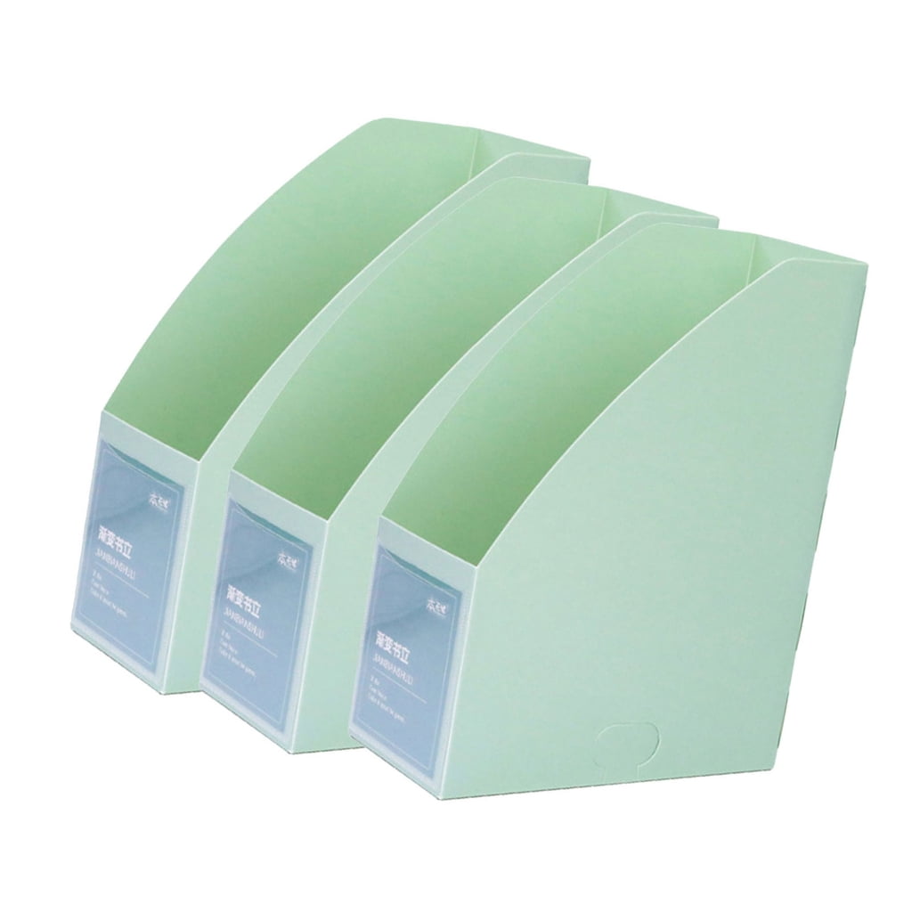 ZPAQI Stacking Document Organizers Book Magazine Stand Space Saving ...