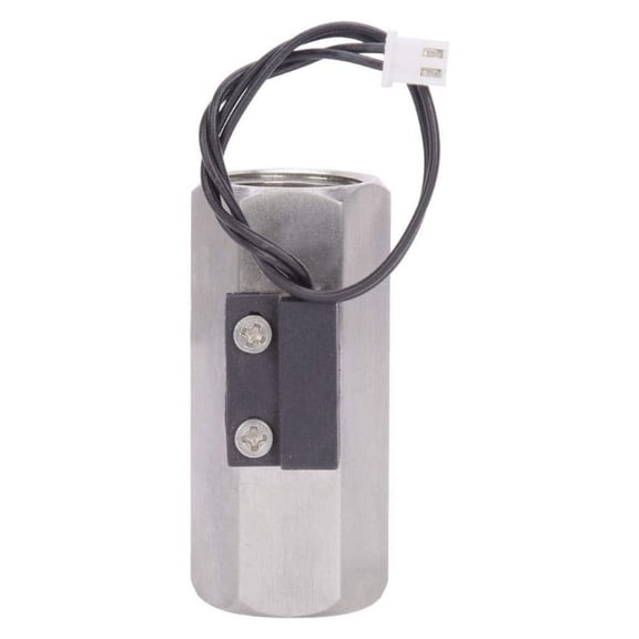 ZPAQI Stainless Steel Water Flow Sensor with G1/2in Double Female Thread Flow Switch