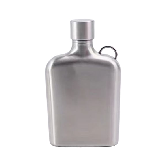 ZPAQI Stainless Steels Square Wine Flasks Whiskeys Pots Portable Beer Container
