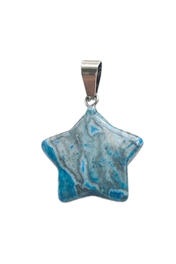 Star Pendant Star Charm Fashion Jewelry Accessory Natural Stone Material
