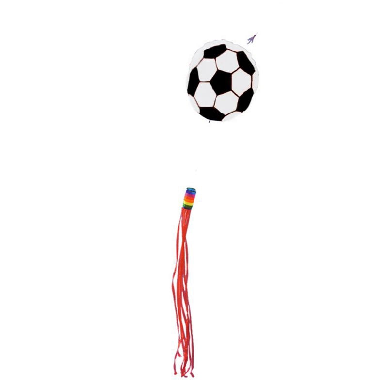 ZPAQI Strong Football with Long Tassel Huge Beginner Football Kites for Kids Adults