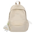 thumbnail image 1 of ZPAQI Student School Backpack Solid Color Rucksack Woman Backpack Travel Backpack, 1 of 21