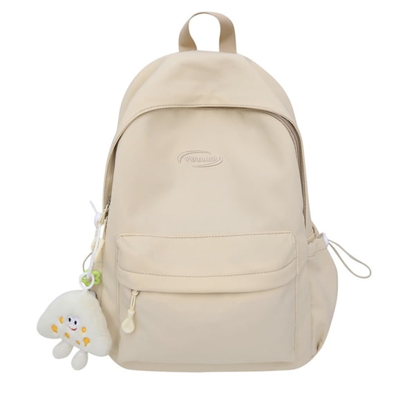 ZPAQI Student School Backpack Solid Color Rucksack Woman Backpack Travel Backpack