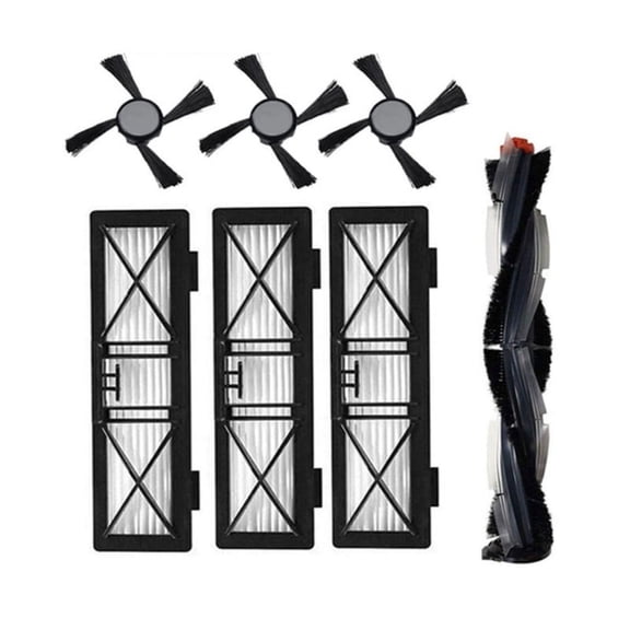 ZPAQI Sweeper HEPA Filter Side Brush Roller Brush for Neato D Series Vacuum Part