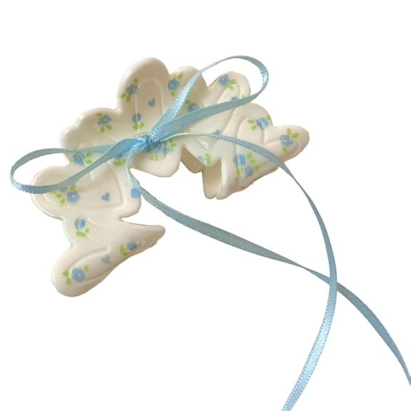 ZPAQI Sweet Bowknot Jaw Clip Flower Hair Claw Hair Clip Female Hair Styling Accessory