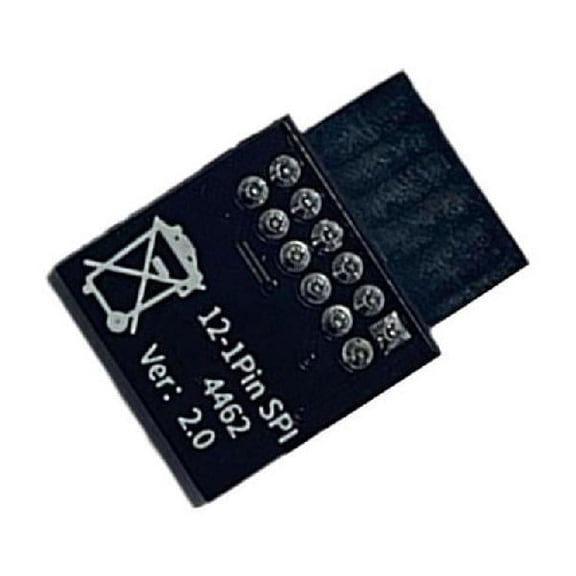ZPAQI TPM2.0 Encryption Security Module 12Pin Cryptographic Processor TPM2.0 Module