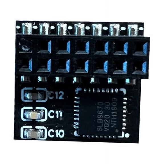 ZPAQI TPM2.0 Encryptions Security Module Board LPC 14Pin Remote Card Motherboards