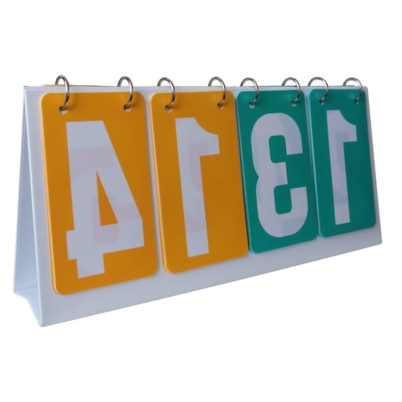 ZPAQI Tabletops Scoring Board Sports Scoreboard for Table Tennis Basketball Football