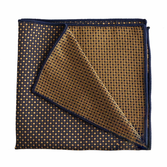 ZPAQI Tartan Pocket Square Handkerchief for Men Square Hankies Bandana 10inch