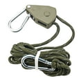 thumbnail image 1 of ZPAQI Tent Rope Lock Pulley Adjuster Rope Fixed Buckle Ratchet Pulley Wind Stopper, 1 of 15