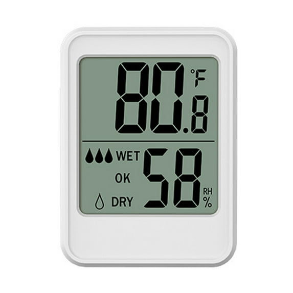 ZPAQI Thermometers Hygrometer Weather Stations Magnetic Temperature Humidity Meter