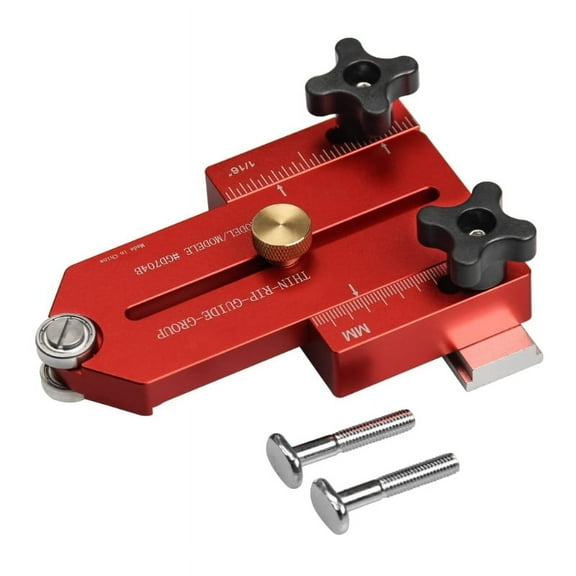 ZPAQI Thin Rips Tablesaw Jig Table Router Cutting Wood Board Fixed FeatherBoard