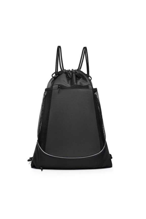 Travelling Shoulders Bag Sports Drawstring School Backpack Watertight Gym Sacks