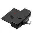 thumbnail image 1 of ZPAQI USBC Smart Memory Card Reader for Identity Card Smart Card Cloner Adapter, 1 of 10