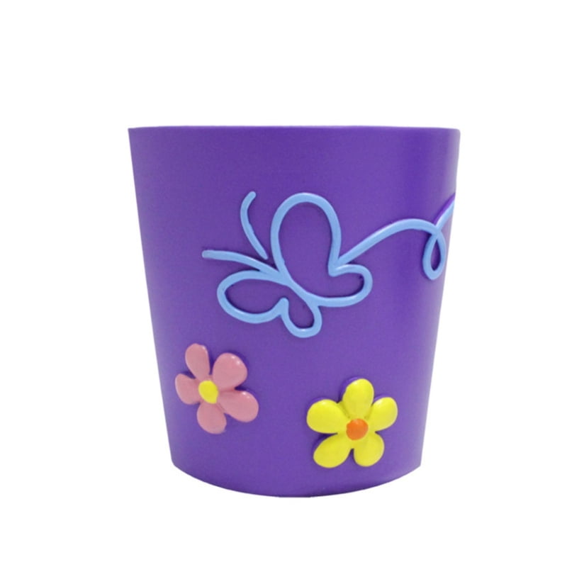ZPAQI Unique Plant Pots Colorful Flower Holder Styles Bottle Resins