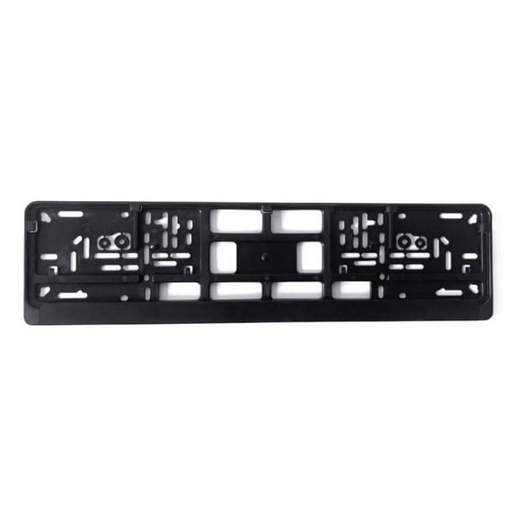 France Style European License Plate Package - Metal Embossed Plate With Frame & Screws For Custom Display