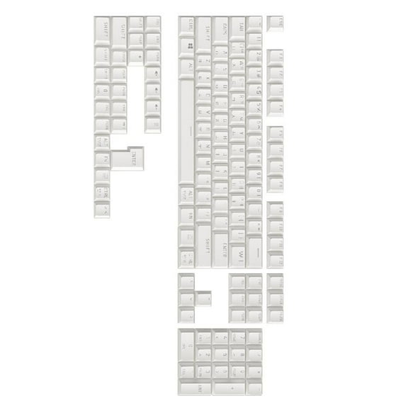 ZPAQI Upgrades Korean Keycaps OEM Profile Keycaps for 61/75/87/98/104 Keyboard