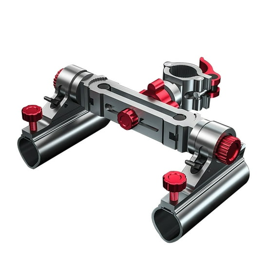ZPAQI Vertical Fishing Rod Holder - Fishing Rod Rack, 2 Rods for Fishing Rod Combos