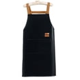 thumbnail image 1 of ZPAQI Waterproof Apron Oil Resistant Apron with Pocket Solid Color Sleeveless Unisex, 1 of 20
