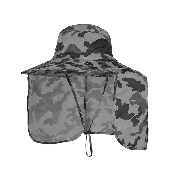 ZPAQI Waterproof Hat Casual Outdoor Fisherman Hat Climbing Fishing Wide Brim Sun Hat