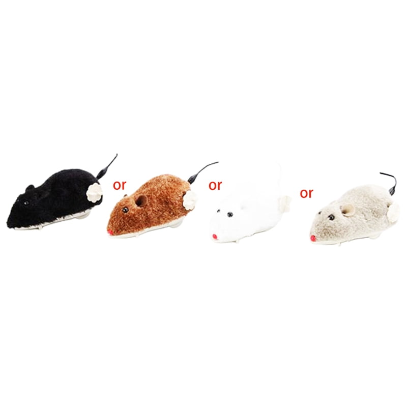 ZPAQI Wind Up Mouse Rat Racing Realistic Looking Mice Prank Mouse Toys