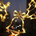 thumbnail image 1 of ZPAQI Window Hanging Lights Holiday Christmas Decoration Lights Indoor Outdoor Window, 1 of 21