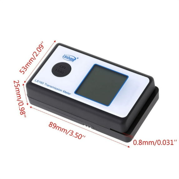 ZPAQI Window Tint Meter Tester Solar Film Transmission Meter UV IR VLT Rejection