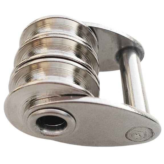 ZPAQI Windsurfing Sail Tacks Triple Pulley Wheel Steel Windsurfing Sail Pulley