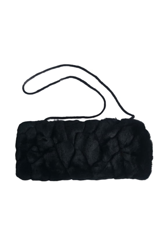 Winter Warm Plush Hand Muff Adult Unisex Cold Weather Hand Warmers with Pocket