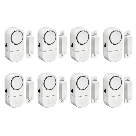 ZPAQI Wireless Home Security Burglar Alarm Set Magnetic Sensor Door Window Alarm Set