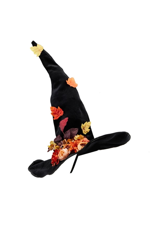 Wizard Hat Corduroy Witch Hat Family Gathering Dress Up Cloche Hat