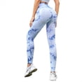 thumbnail image 1 of ZPAQI Women High Waisted Workout Yoga Pants Tie-Dye Printed Mesh Patchwork Sports Leggings Butt Lift Scrunch Booty Tights, 1 of 19