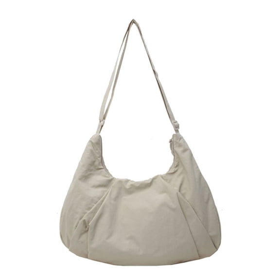 ZPAQI Women Large Capacity Crossbody Bag Dumplings Bag Japanese Style Shoulder Bag