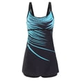 thumbnail image 1 of ZPAQI Women Modest Swimsuits Two Piece Swimsuit Bathing Suits Tummy Control, 1 of 9