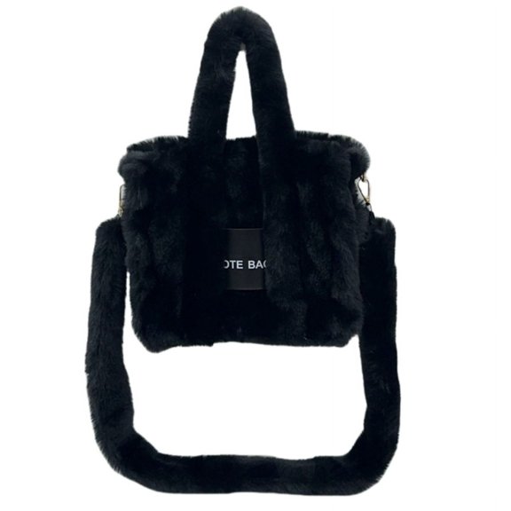 ZPAQI Women Plush Handbags Autumn Winter Shoulder Bag Ladies Crossbody Bags for Daily For Valentine's Day Gift