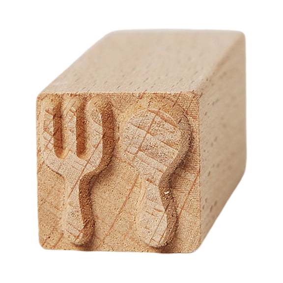 ZPAQI Wooden Pottery Stamp DIY Clay Tools Stamps Modeling Pattern Stamp For St. Patrick's Day