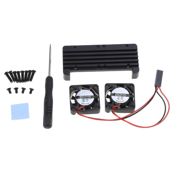 ZPAQI for Raspberry Pi Zero 2 for W Aluminum Alloy for Shell with Heat Dissipation Fan