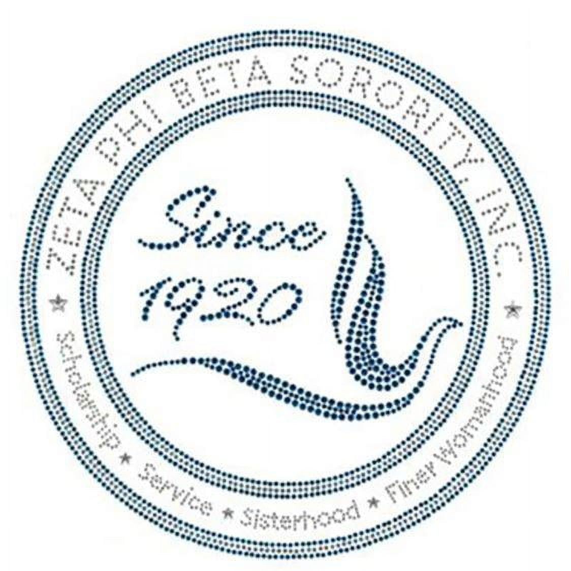 ZPB Crest StudStone Heat Transfer - 9" Round