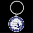 thumbnail image 1 of ZPB Round Crest Key Chain, 1 of 1
