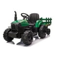 ZPL 24V Ride on Toy for Big Kids, Ride On Tractor Truck with Parent