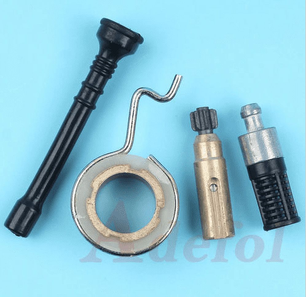 ZPSHYD Chainsaw Oil Pump Kit, Chainsaw Oil Pump Worm Gear Fuel Hose
